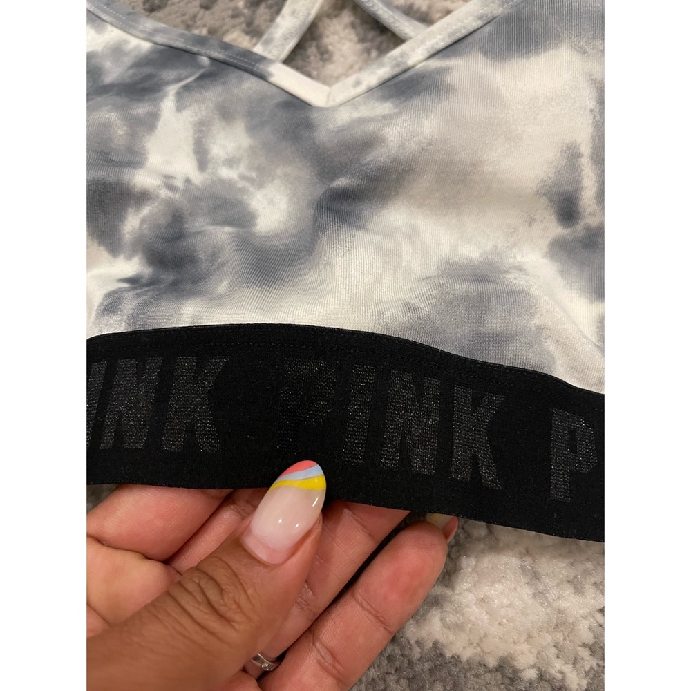 VICTORIA’S SECRET PINK SPORT BRA TIE DYE XL - Picture 3 of 10